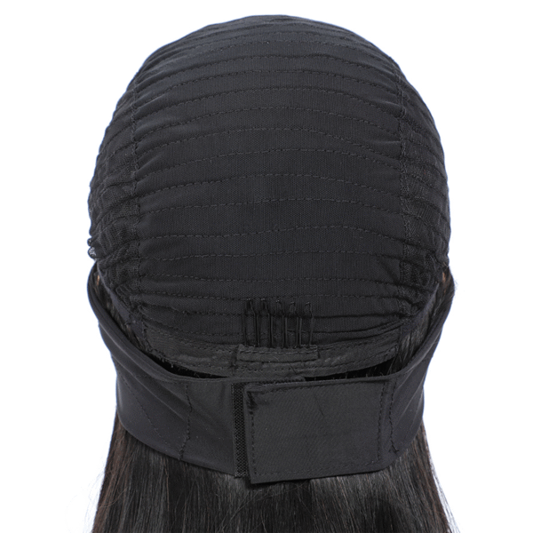 Headband Wig Human Hair Kinky Straight Wig - Image 6